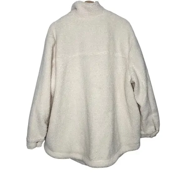 New Women’s BLANKNYC Teddy Button-up Shacket Size 1X